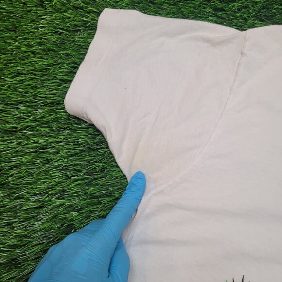 VTG 90s Funny Lawn Mowing Dad Joke T-Shirt Large Made In USA - Picture 6 of 10